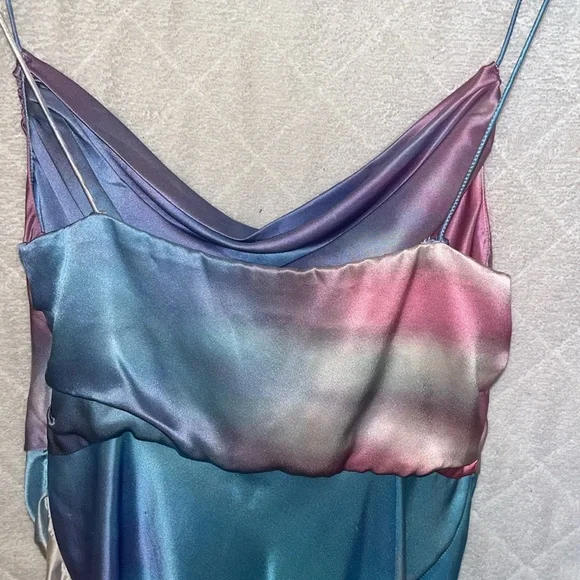 Retrofete Auris Silk Mini Dress - Picture 5 of 7